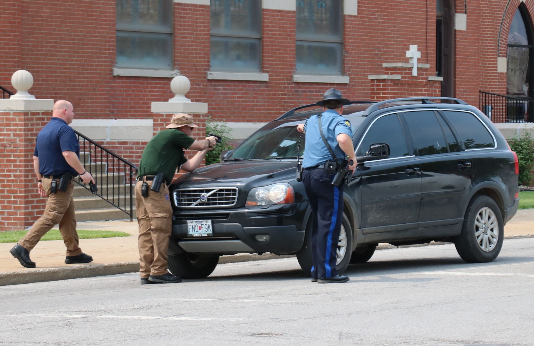 Officers detain person of interest
